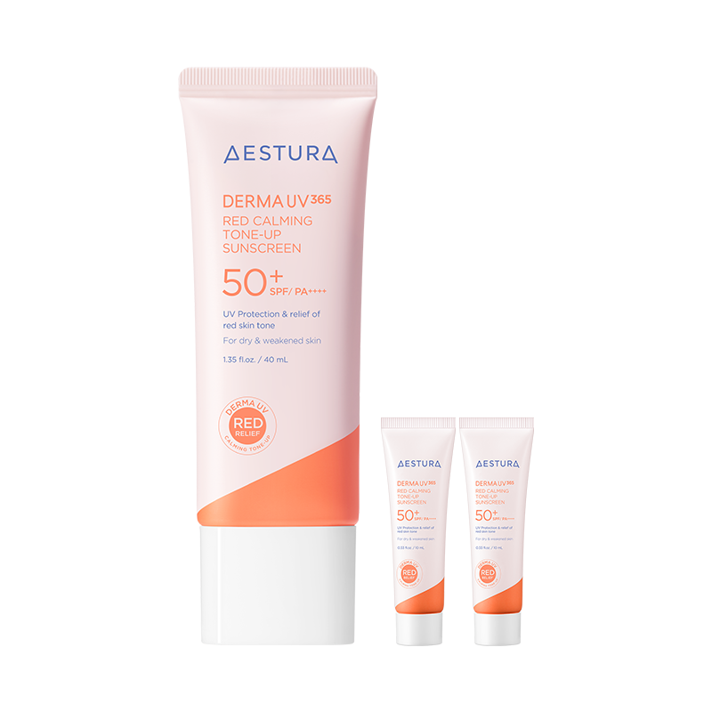 더마UV365 레드진정 톤업 선크림 SPF 50+/ PA++++ 40ML