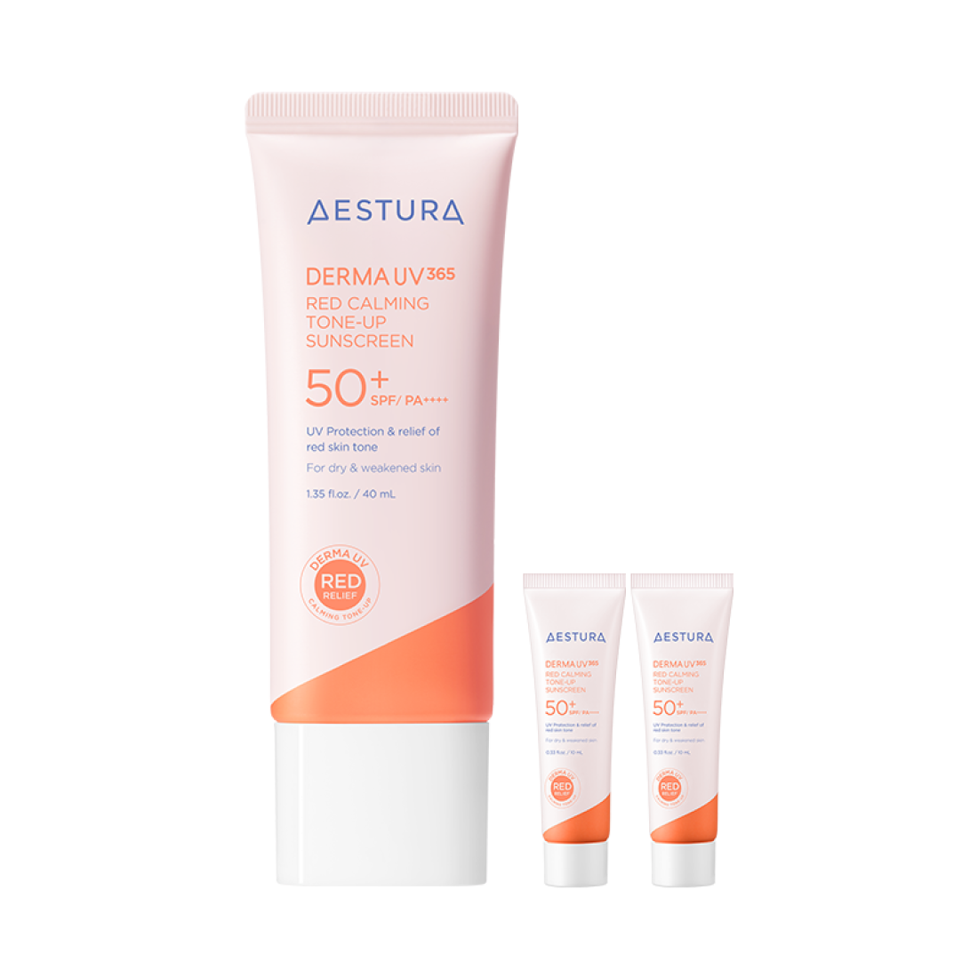 더마UV365 레드진정 톤업 선크림 SPF 50+/ PA++++ 40ml 상품 이미지 1