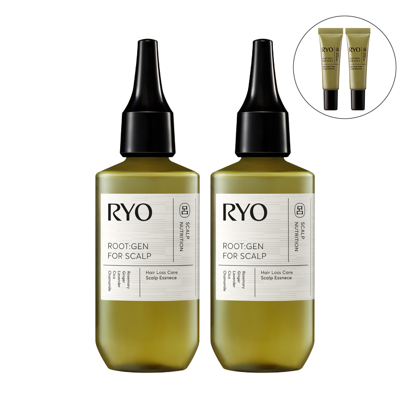 [2입] 루트젠 탈모증상전문케어 두피 에센스 (80mlx2)