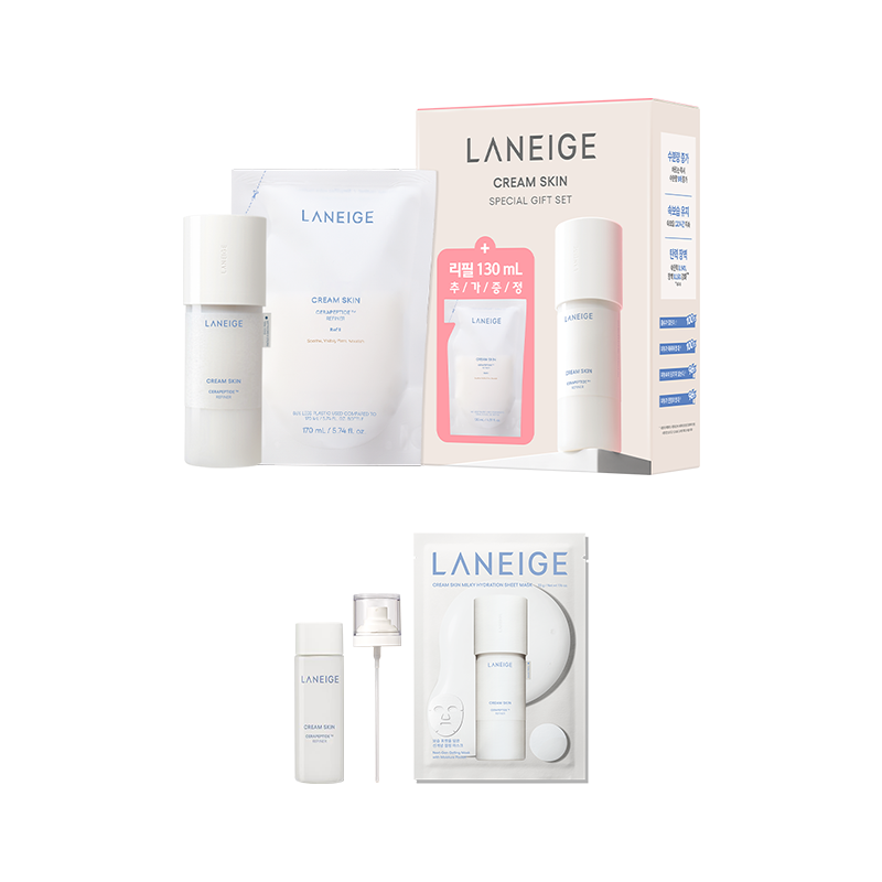 크림스킨 스페셜 기프트 세트 (본품170ml+리필130ml)