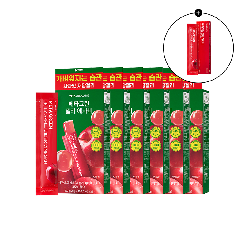 [6BOX] 메타그린 젤리 애사비 (10입) (원산지:상세설명참조) 상품 이미지 1