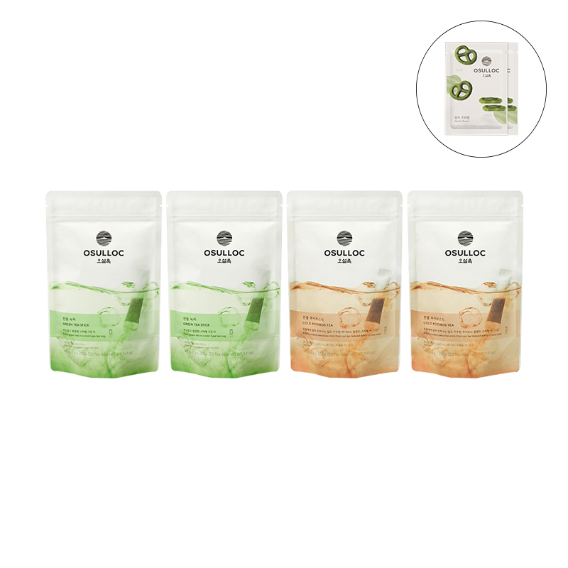 [4PACK] 찬물 녹차&루이보스 기획세트 (원산지:상세설명참조) 상품 이미지 1