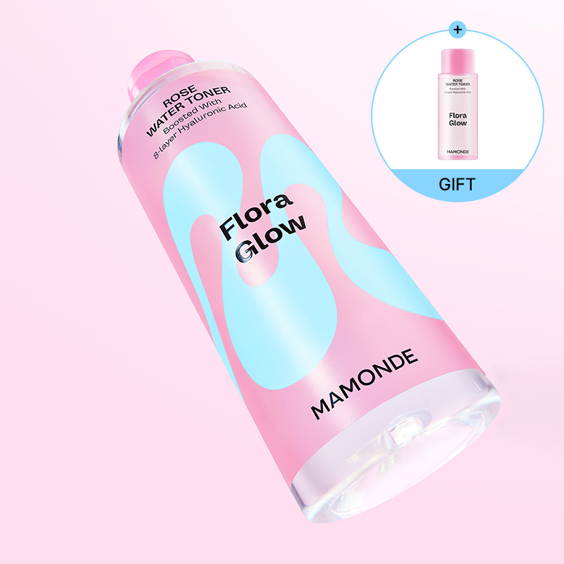 플로라 글로우 로즈 워터 토너 300ml