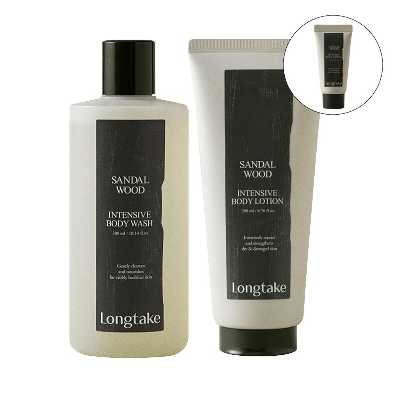 샌달우드 인텐시브 바디워시+바디로션 (300ml/200ml) 상품 이미지 1