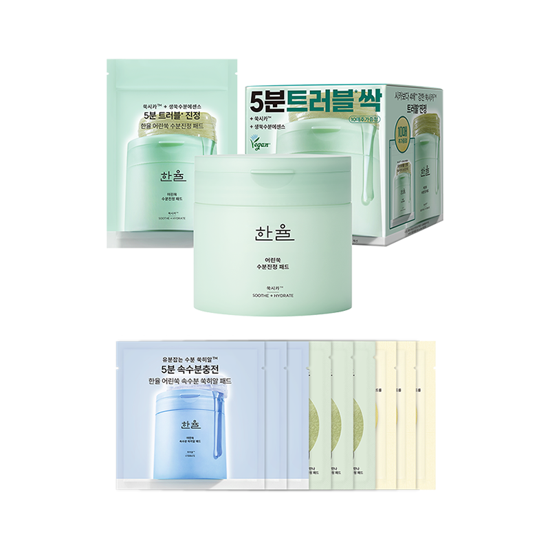 어린쑥 수분진정 패드 기획세트 60매