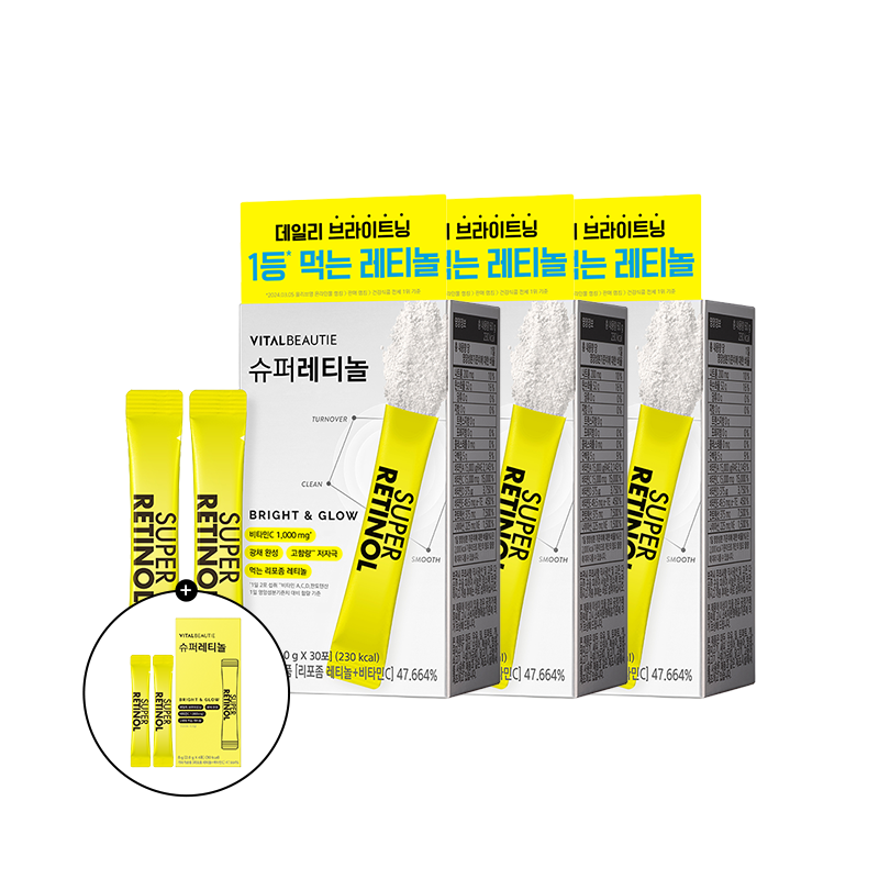[3box] 슈퍼레티놀 30포 (원산지:상세설명참조)