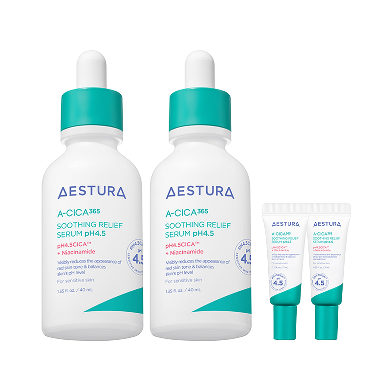 [더블]에이시카365 흔적진정세럼pH4.5 40ml*2