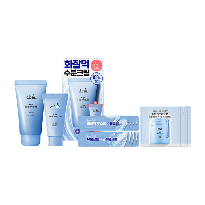 어린쑥 속수분 쑥히알 크림 기획세트 (60ml+31ml)