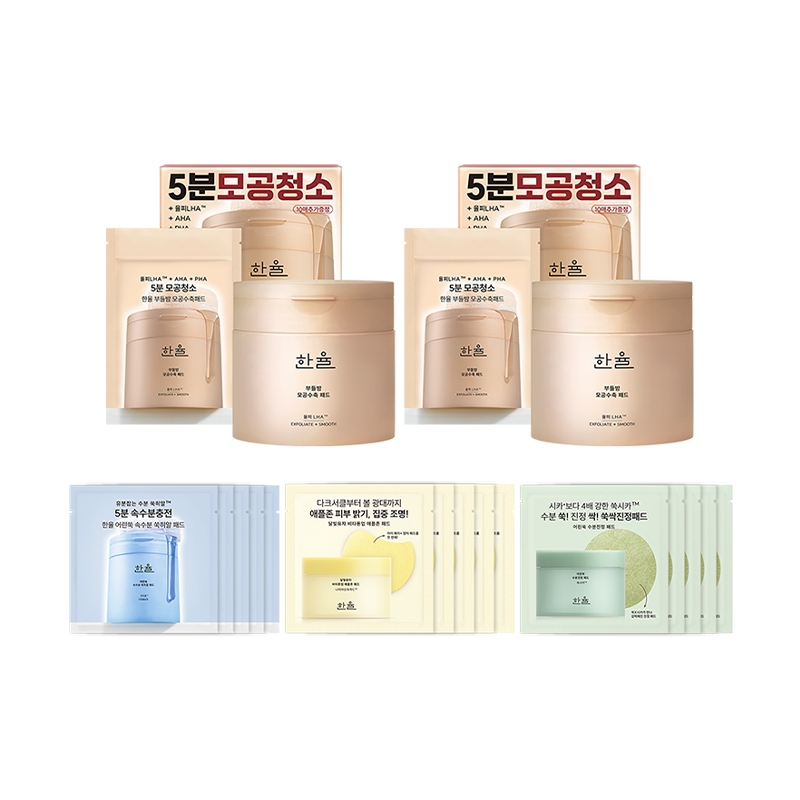 [2EA] 부들밤 모공수축 패드 기획세트 (60+10매)