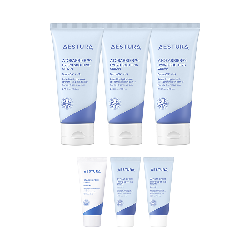 [트리플] NEW 아토베리어365 하이드로 수딩크림 80ml*3개