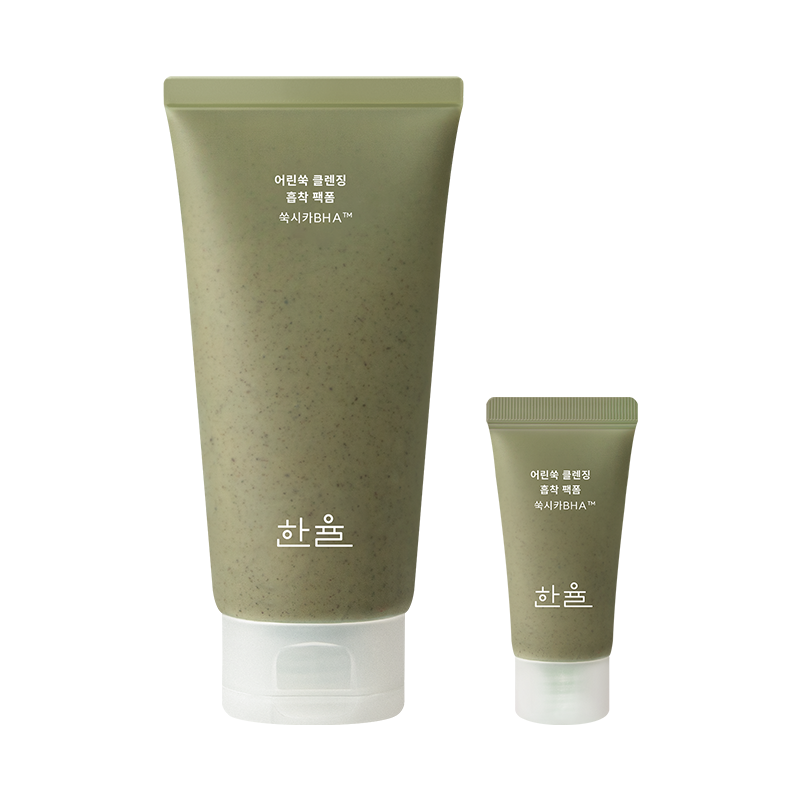 어린쑥 클렌징 흡착 팩폼 120ml