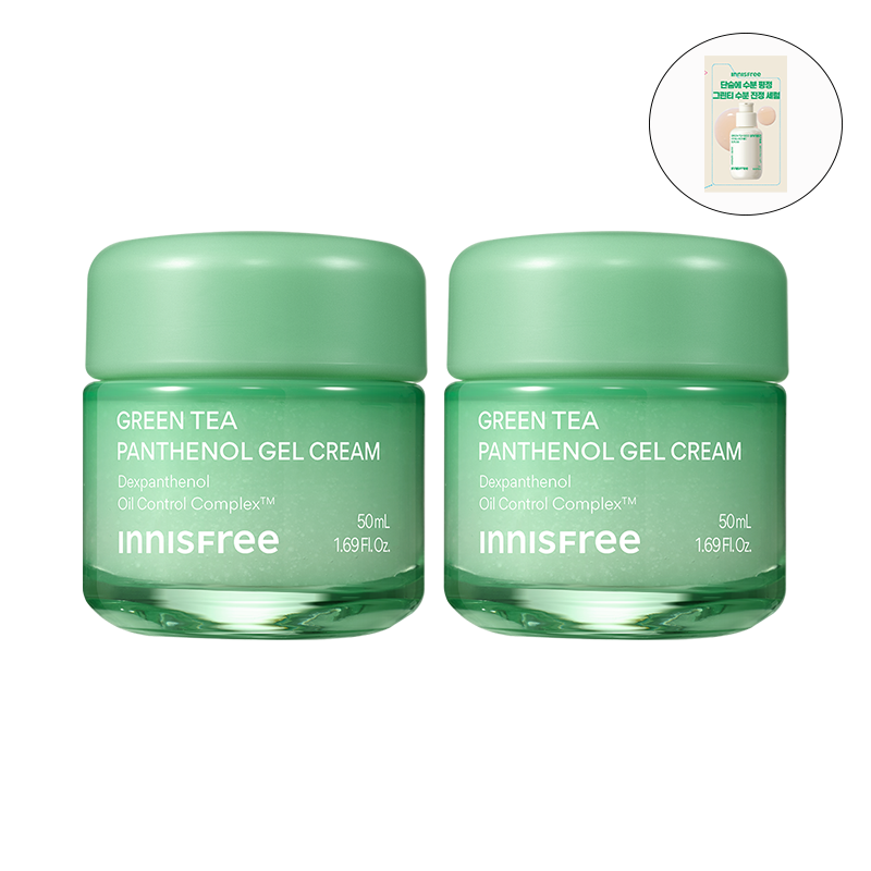 [2EA] 그린티 판테놀 젤 크림 50ml