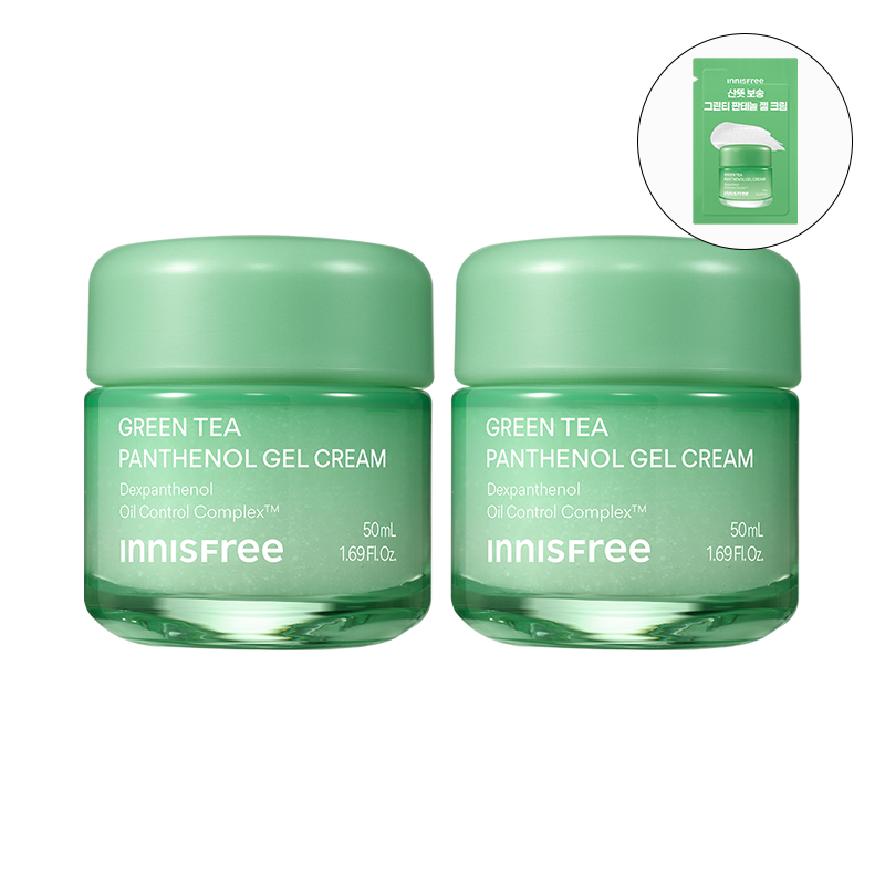 [2EA] 그린티 판테놀 젤 크림 50ml