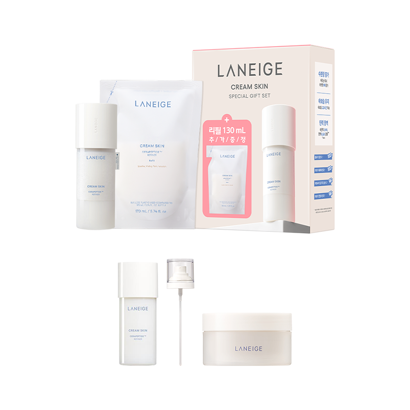 크림스킨 스페셜 기프트 세트 (본품170ml+리필130ml)