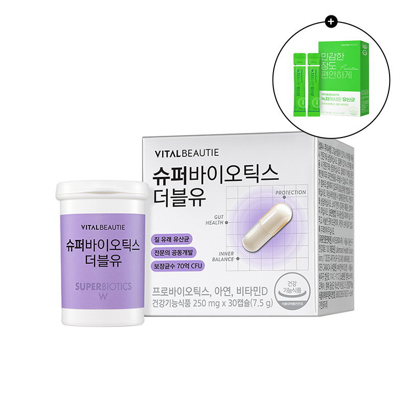 [프리미엄 라인] 슈퍼바이오틱스 더블유 (30일) (원산지:상세설명참조) 상품 이미지 1