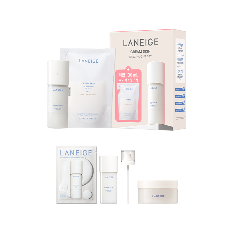 크림스킨 스페셜 기프트 세트 (본품170ml+리필130ml)