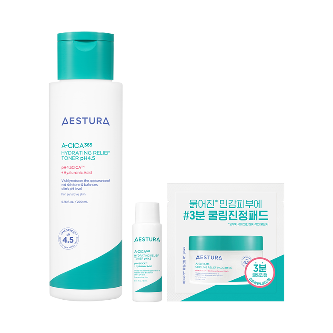 에이시카 365 수분토너pH4.5 200ml 상품 이미지 1