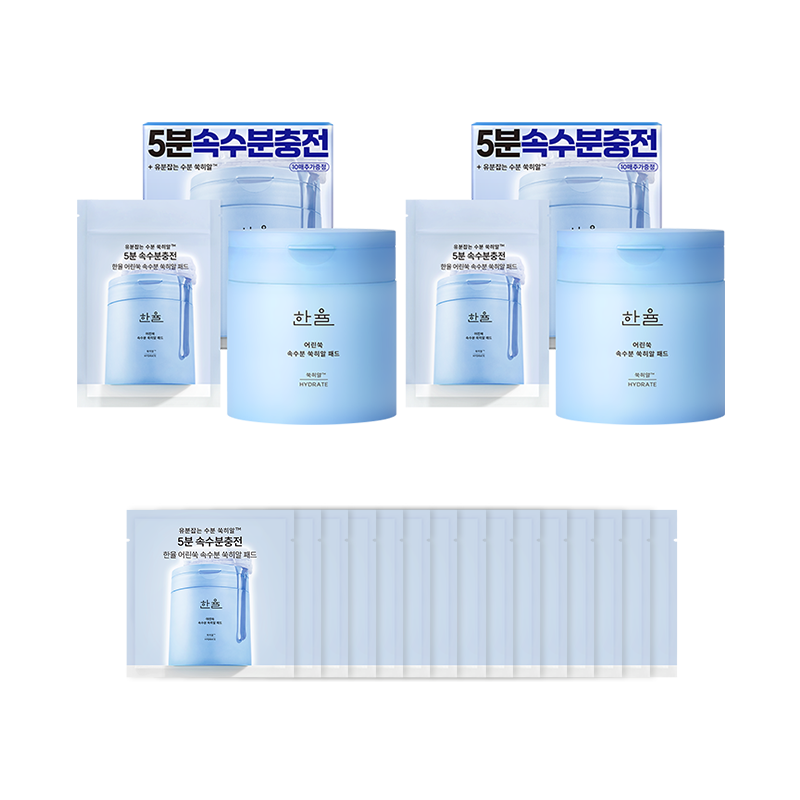 [2EA] 어린쑥 속수분 쑥히알 패드 기획세트 (60매+10매) 상품 이미지 1