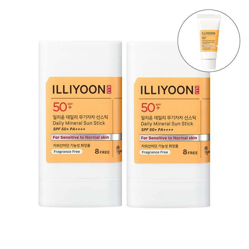 [2입] 데일리 무기자차 선스틱 SPF50+/PA++++ (20gx2) 상품 이미지 1