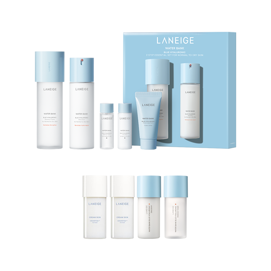 워터뱅크 블루 히알루로닉 기초 세트(중·건성) 160ml+120ml 상품 이미지 1