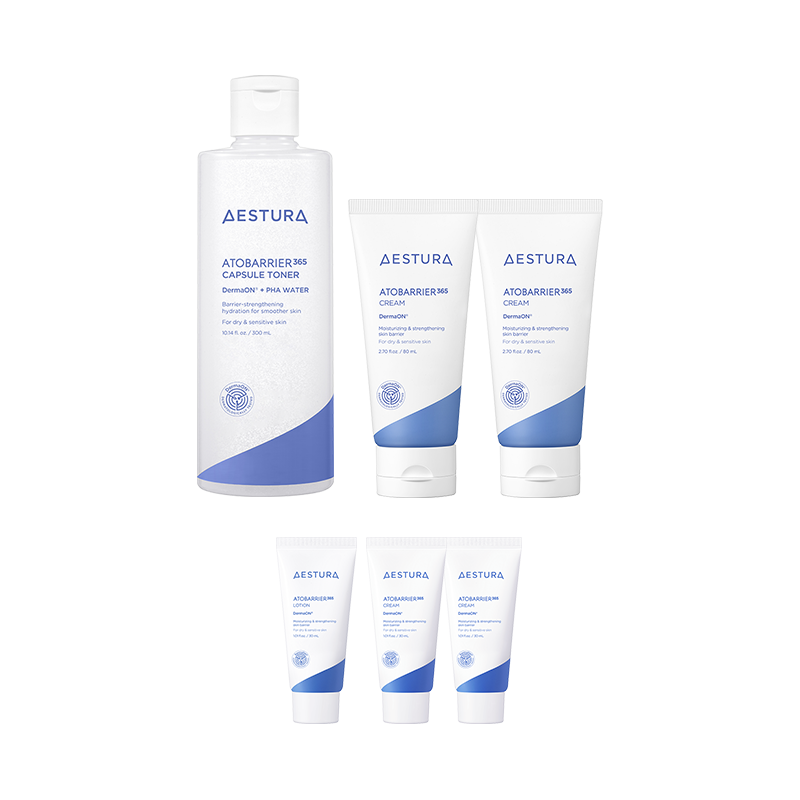 [3입] 아토베리어365 크림 80ml*2개+캡슐 토너 300ml 1개 상품 이미지 1
