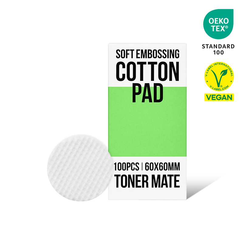 소프트 엠보싱 원형 화장솜 100매