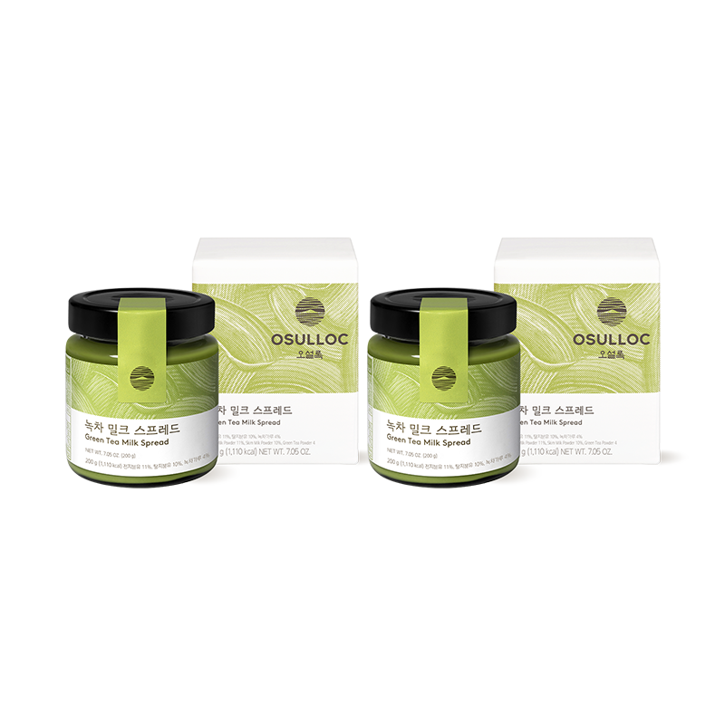 [2EA] 녹차 밀크스프레드 200g (원산지:상세설명참조)