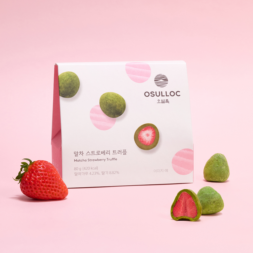 [2BOX] 말차 스트로베리 트러플 80g (원산지:상세설명참조) 상품 이미지 2