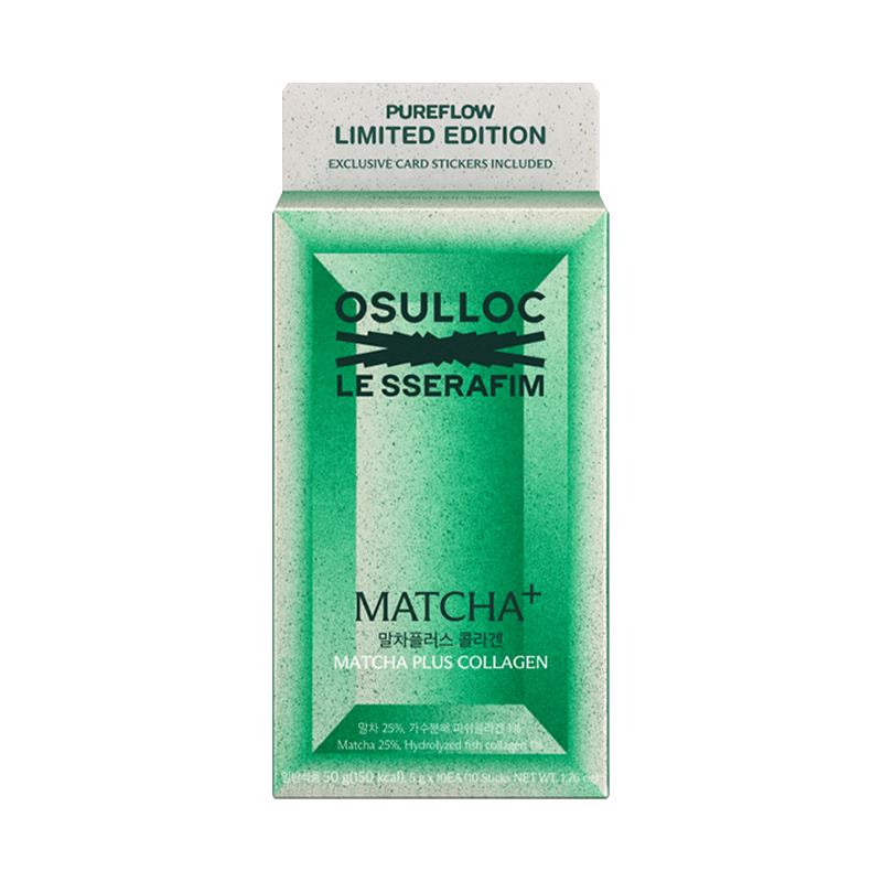 [LE SSERAFIM x OSULLOC] MATCHA+ COLLAGEN 10입 (원산지:상세설명참조) 상품 이미지 5