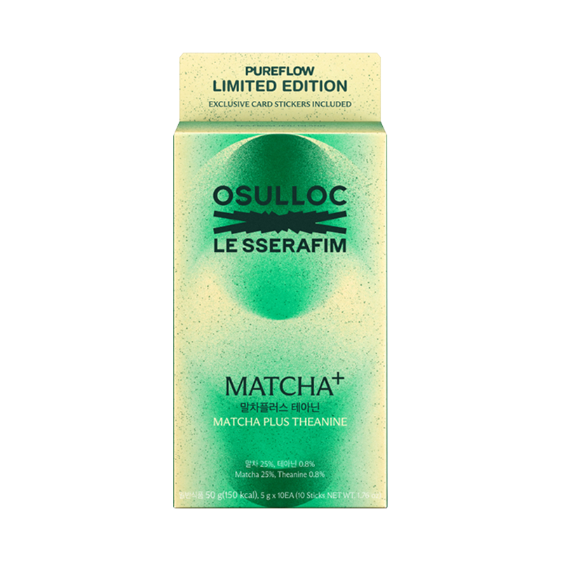 [LE SSERAFIM x OSULLOC] MATCHA+ THEANINE 10입 (원산지:상세설명참조) 상품 이미지 5