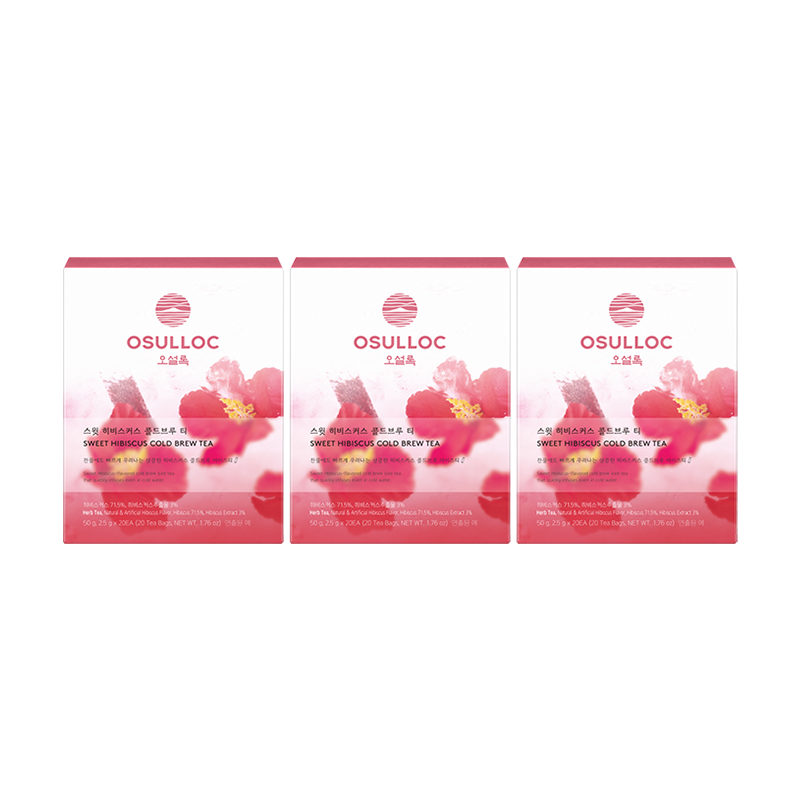 [3BOX] 스윗 히비스커스 콜드브루 티 20입 (원산지:상세설명참조) 상품 이미지 1