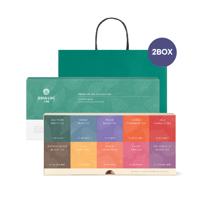 [2BOX] 프리미엄 티 컬렉션 10종 (원산지:상세설명참조)
