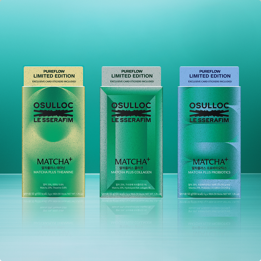 [LE SSERAFIM x OSULLOC] MATCHA+ 3TYPES + TEA CUP SET 상품 이미지 5