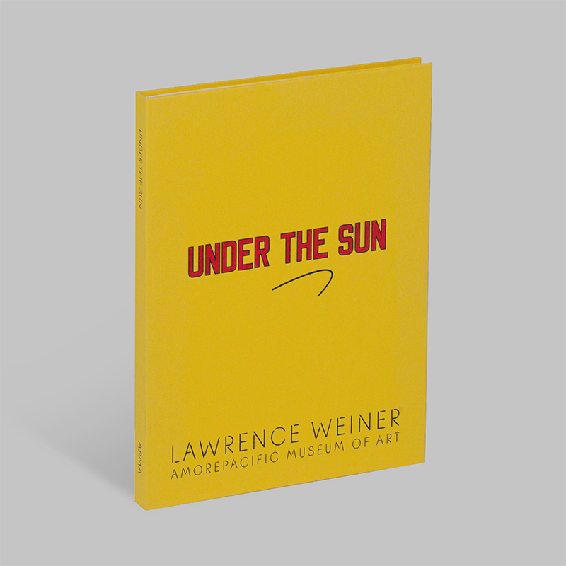《Lawrence Weiner: UNDER THE SUN》전시도록 (대) 상품 이미지 3