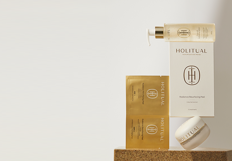 나를 위한 매일의 의식, 홀리추얼
에스테틱 전문가의 노하우와 
혁신적인 기술을 바탕으로,
고효능 제품과 감각적인 리추얼을 제안합니다.