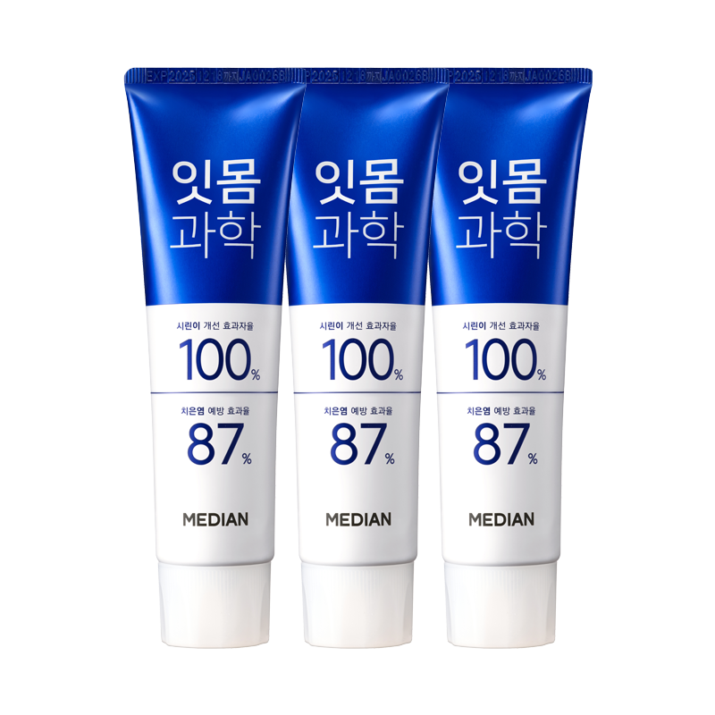 잇몸과학 치약 클린민트 120G*3입