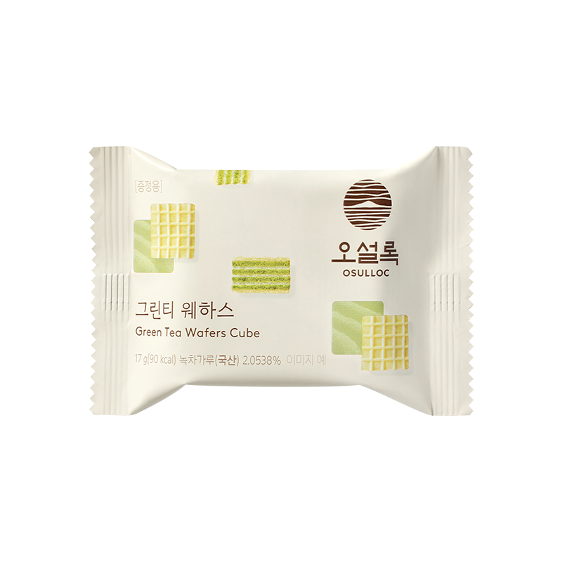 그린티웨하스 1입 17g